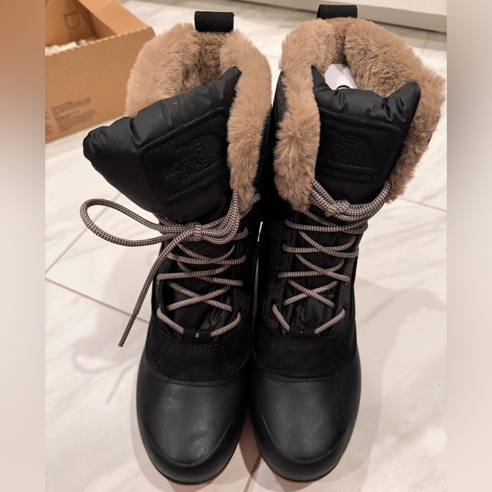 North face outdoor shoes.